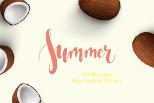 Download Summer Illustrations Set - Pencil Sketch - Summer illustrations Collection