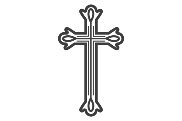 Download Holy Cross. Decorative Crucifix Black Li - Holy cross Collection
