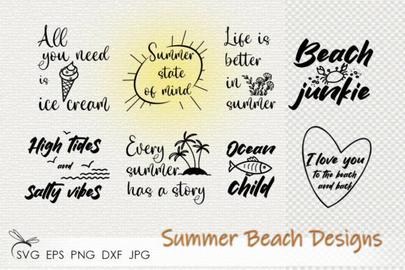 Download Fun Summer Designs Svg - Premium Resources