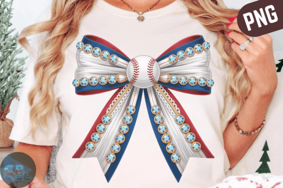 Download Coquette Baseball Bow PNG Sport Game Day - Game day Collection
