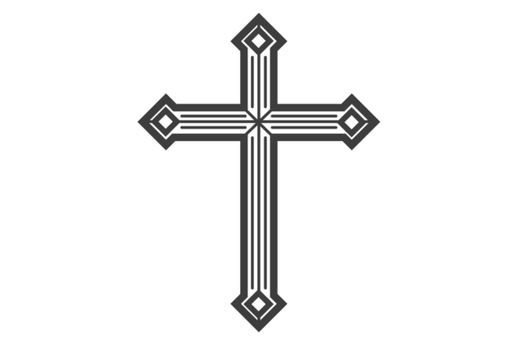 Download Worship Symbol. Holy Cross Black Line Ic - Holy cross Collection
